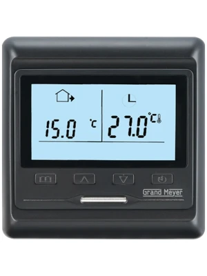 Programmējams temperatūras regulators HW800, 16A, 3,6 kW